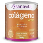 Colágeno Hidrolisado - Verão Frutas Amarelas 300g Sanavita Colágeno Hidrolisado - Verão Frutas Amarelas 300g Sanavita