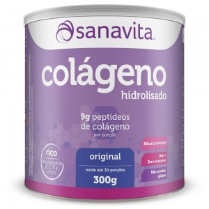 Colágeno Hidrolisado - Original 300g Sanavita