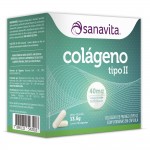 Colágeno Tipo II 30 Cápsulas Sanavita