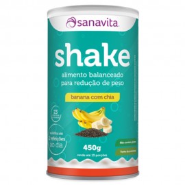 Shake Banana com Chia 450g Sanavita